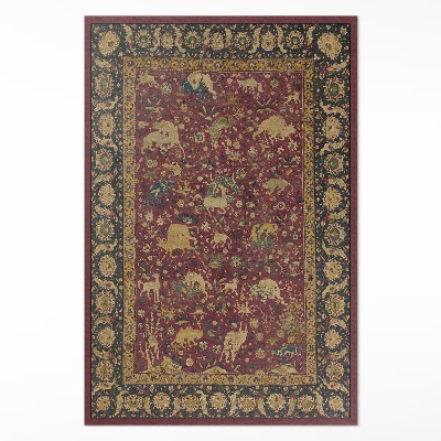 Vinylový koberec Dravce a obete