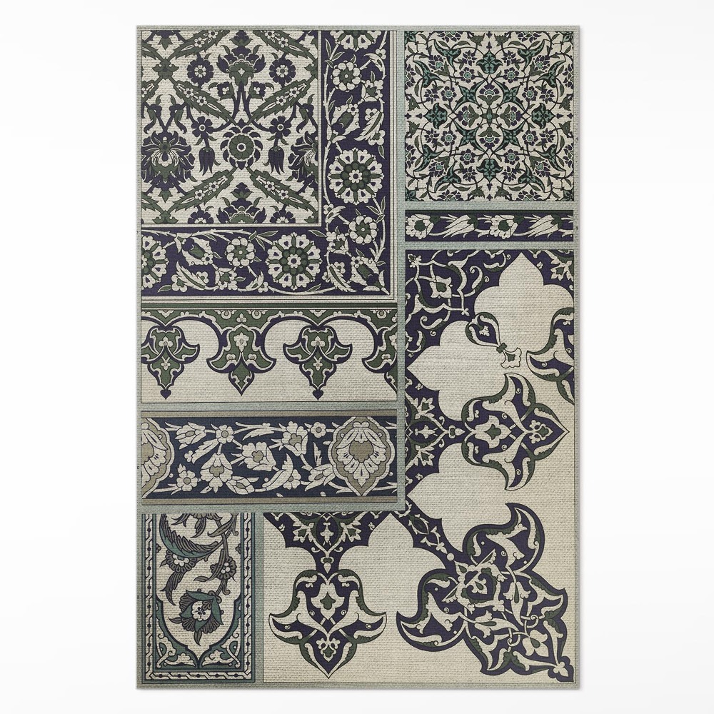 Vinylový koberec Patchwork Alberta Racineta