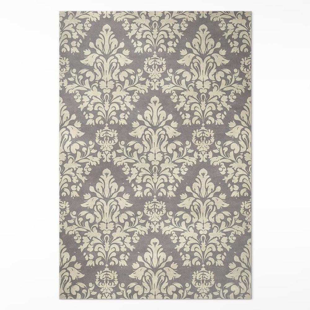 Vinylový koberec Husté ornamenty rastlinné motívy vintage