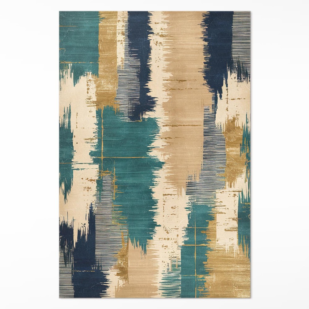 Vinylový koberec Abstraktné škvrny stopy ošúchanej farby