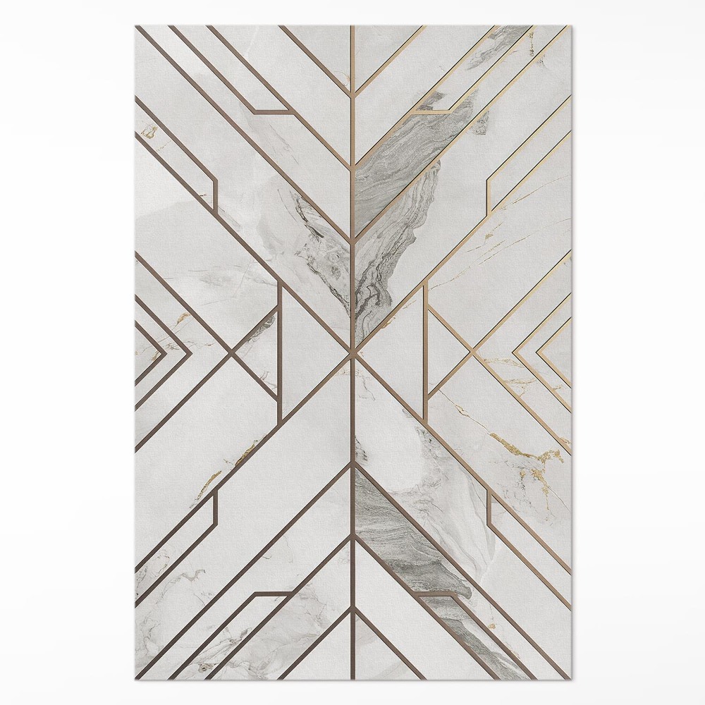 Vinylový koberec Moderná svetlá mozaika kamenných dlaždíc