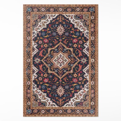 Vinylový koberec Bohatý rastlinný ornament v perzskom štýle