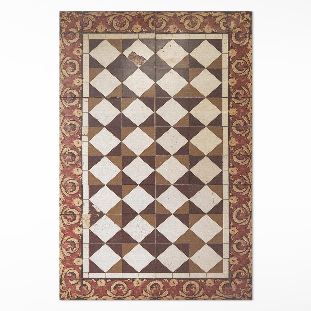 Vinylový koberec Vintage mozaika dlaždíc