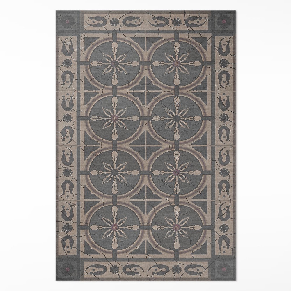 Vinylový koberec Rustikálne geometrické ornamenty