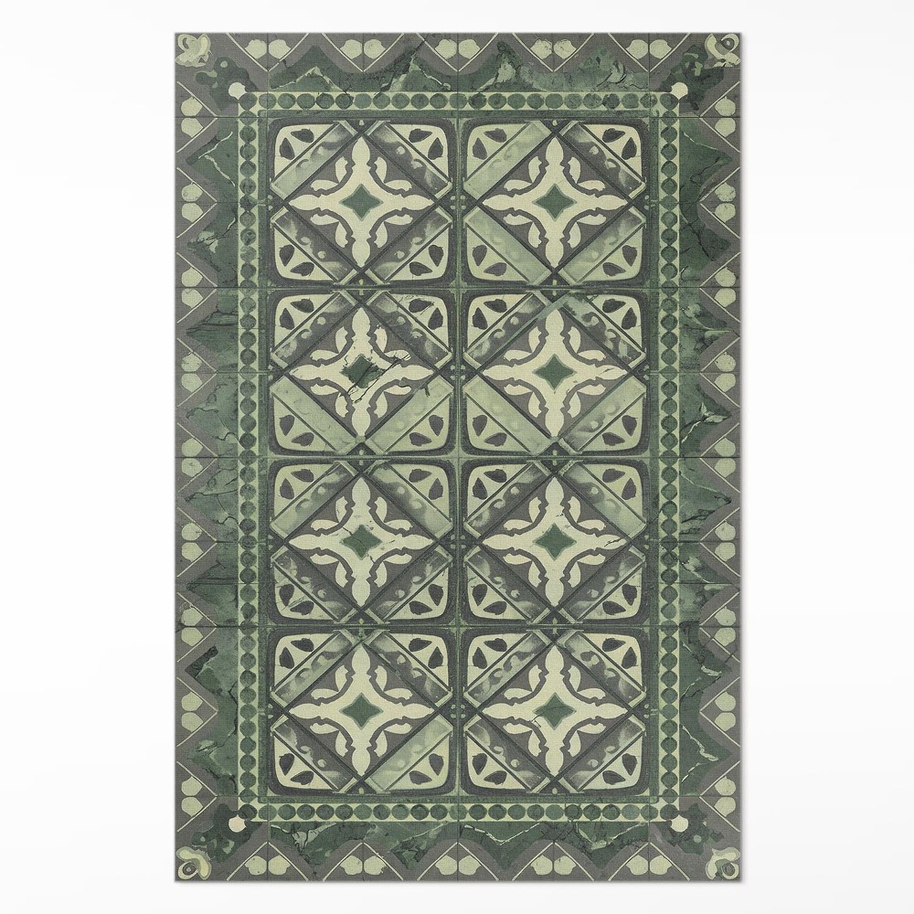 Vinylový koberec Symetrické usporiadanie geometrické