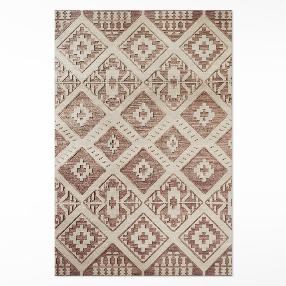 Vinylový koberec Geometrické kompozície v aztéckom štýle