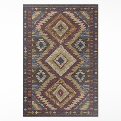 Vinylový koberec Antické aztécke vzory plné symetrie