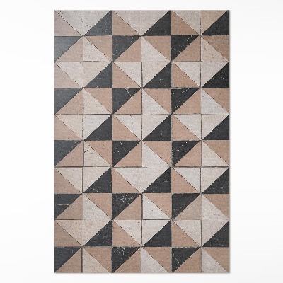 Vinylový koberec Tradičná mozaika starej kamennej budovy