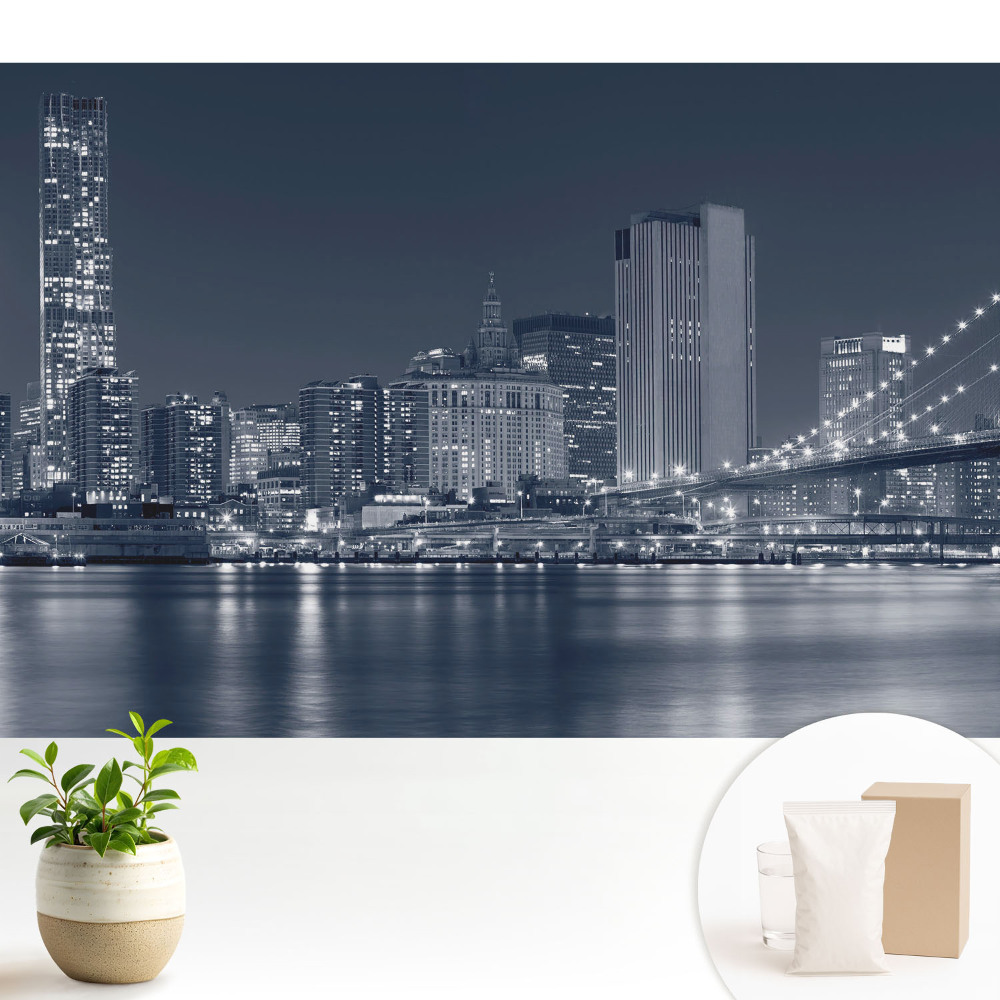 Luxusná tapeta Nočná panoráma mesta