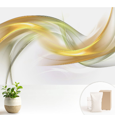 Luxusná tapeta Jemné, vlnité línie v jemných odtieňoch