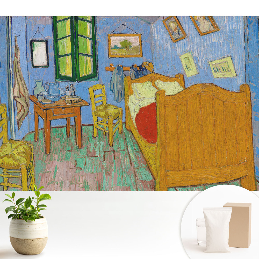 Tapeta do obývačky Rustikálna izba s dreveným nábytkom