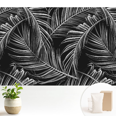 Tapeta na stenu s motívom palmového listu v modernom štýle