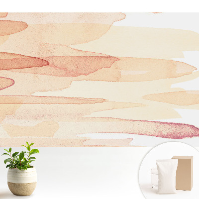 Luxusná tapeta s pastelovým abstraktným motívom vyžarujúcim pokoj