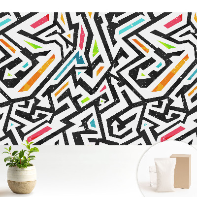 Tapeta na stenu Farebné geometrické vzory