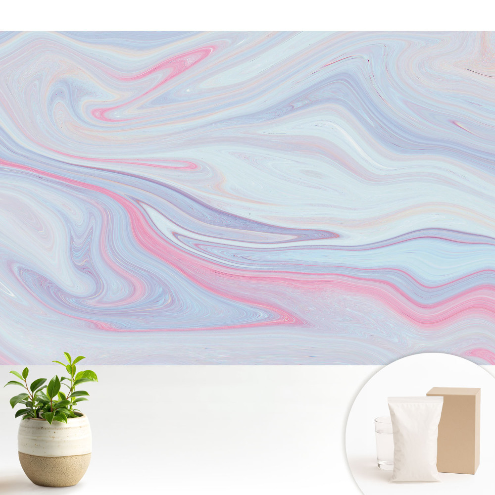 Luxusná tapeta Pastelová abstrakcia dynamická harmónia