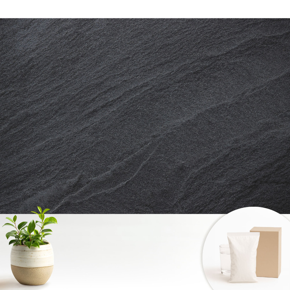 Tapeta do obývačky Tmavá kamenná textúra