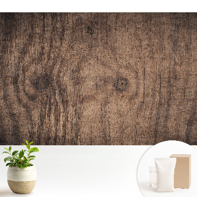 Tapeta do obývačky Klasické zloženie rustikálnej textúry dreva