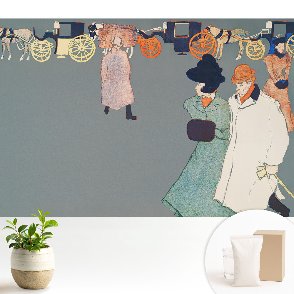 Tapeta na stenu Ilustratívna nostalgia v retro štýle