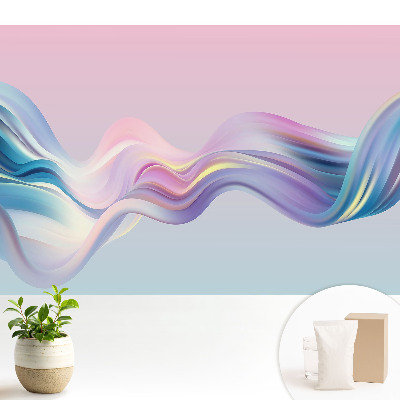 Luxusná tapeta Pastelová abstrakcia vĺn