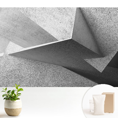 Luxusná tapeta Surové priestorové formy v minimalistickom štýle