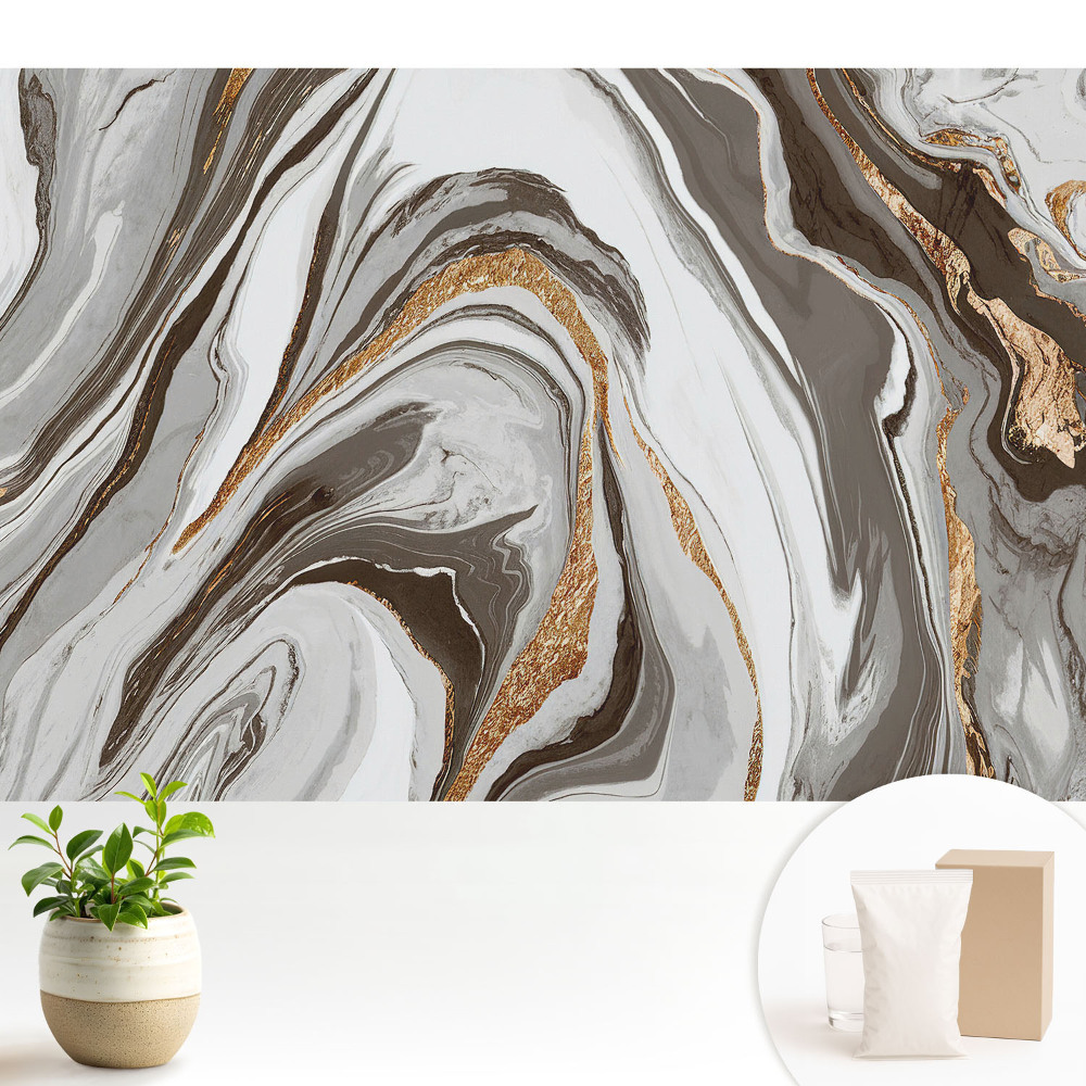 Tapeta Abstraktná mramorová elegancia