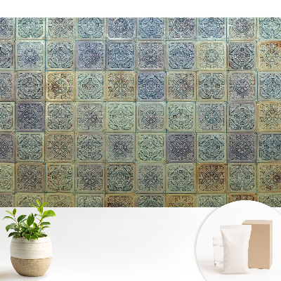 Tapeta do obývačky Elegantné dlaždice s geometrickým vzorom