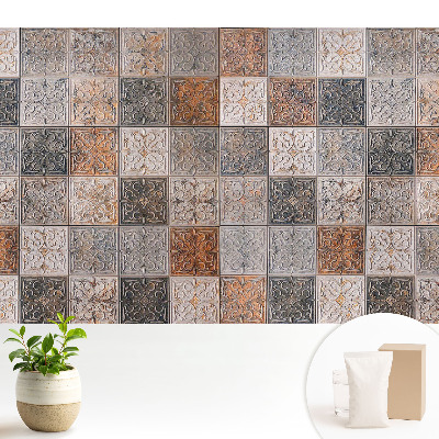 Luxusná tapeta Klasické dlaždice s ornamentmi