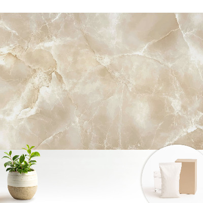 Tapeta s teplými kameňmi v elegantnom a harmonickom prevedení