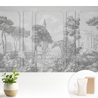 Tapeta do obývačky s klasickým architektonickým motívom