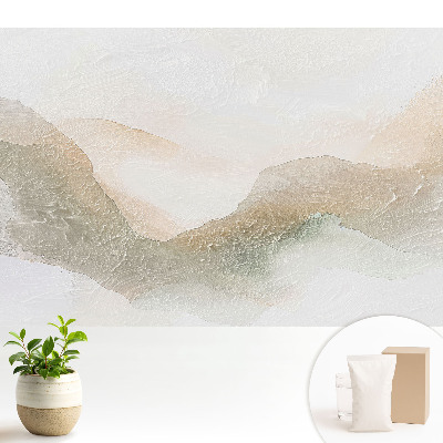 Tapeta do obývačky s jemnou abstraktnou kompozíciou