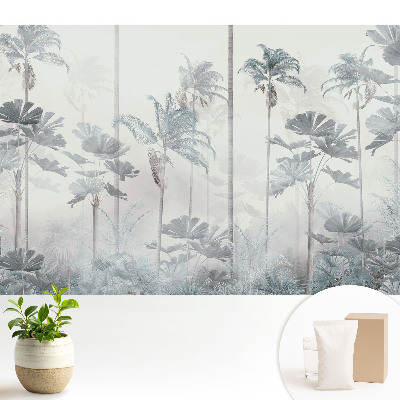 Tapeta Exotické palmy v jemnej hmle