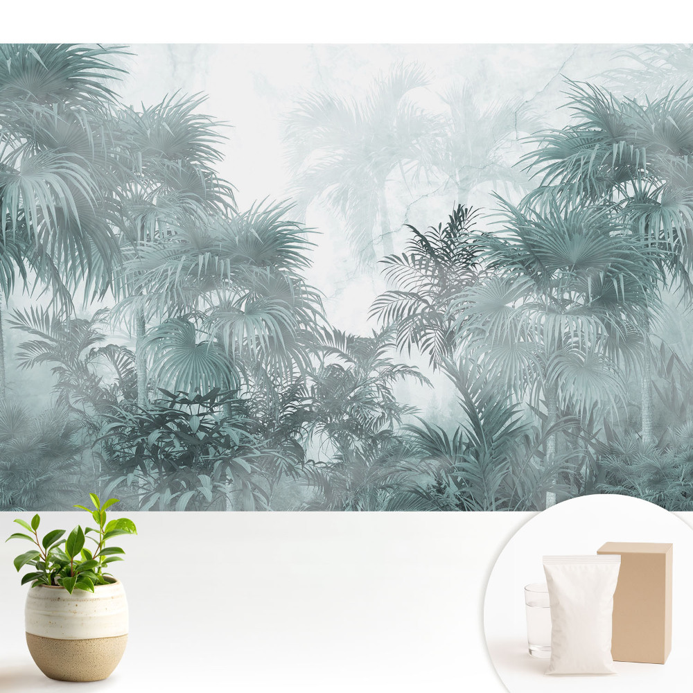Tapeta do obývačky Tropický hmlový les