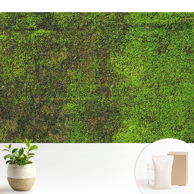 Tapeta do obývačky s organickou textúrou machu