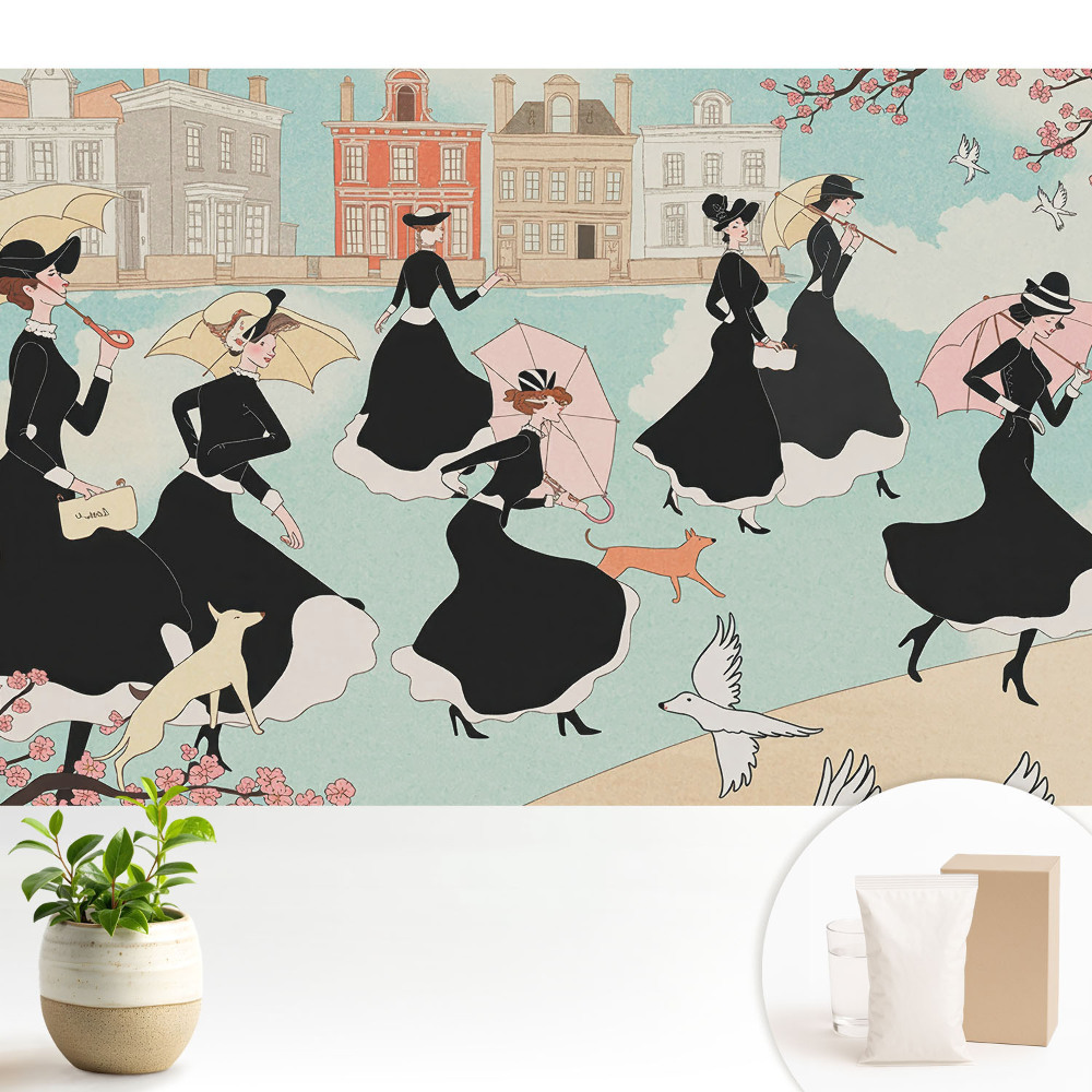 Tapeta Elegantná retro klasika