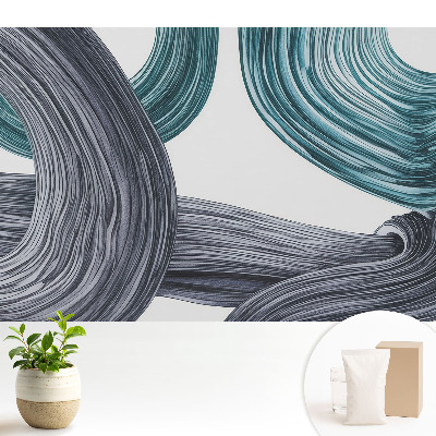 Luxusná tapeta Abstraktná kompozícia priestorových čiar