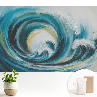 Tapeta s dynamickou vlnovou abstrakciou