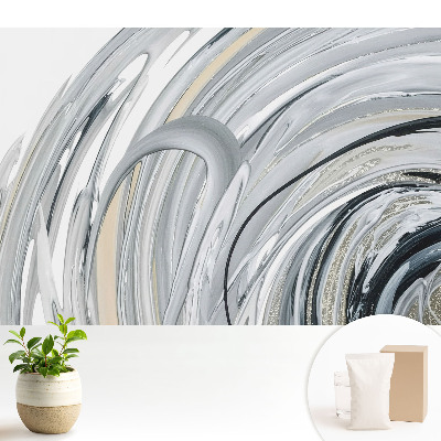 Tapeta na stenu Elegancia v odtieňoch sivej