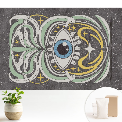 Tapeta so symbolickou abstrakciou plnou harmónie