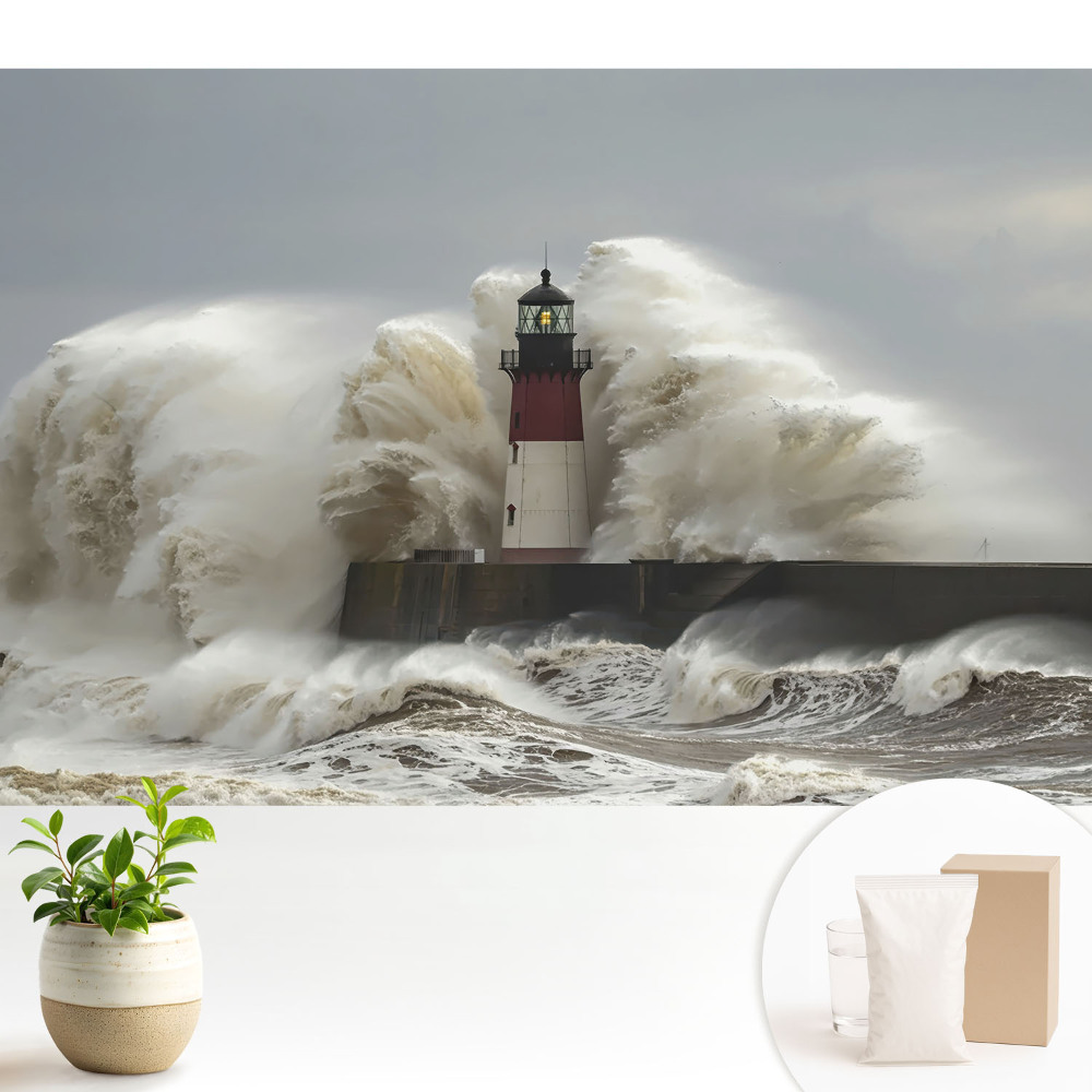 Tapeta Búrlivý maják