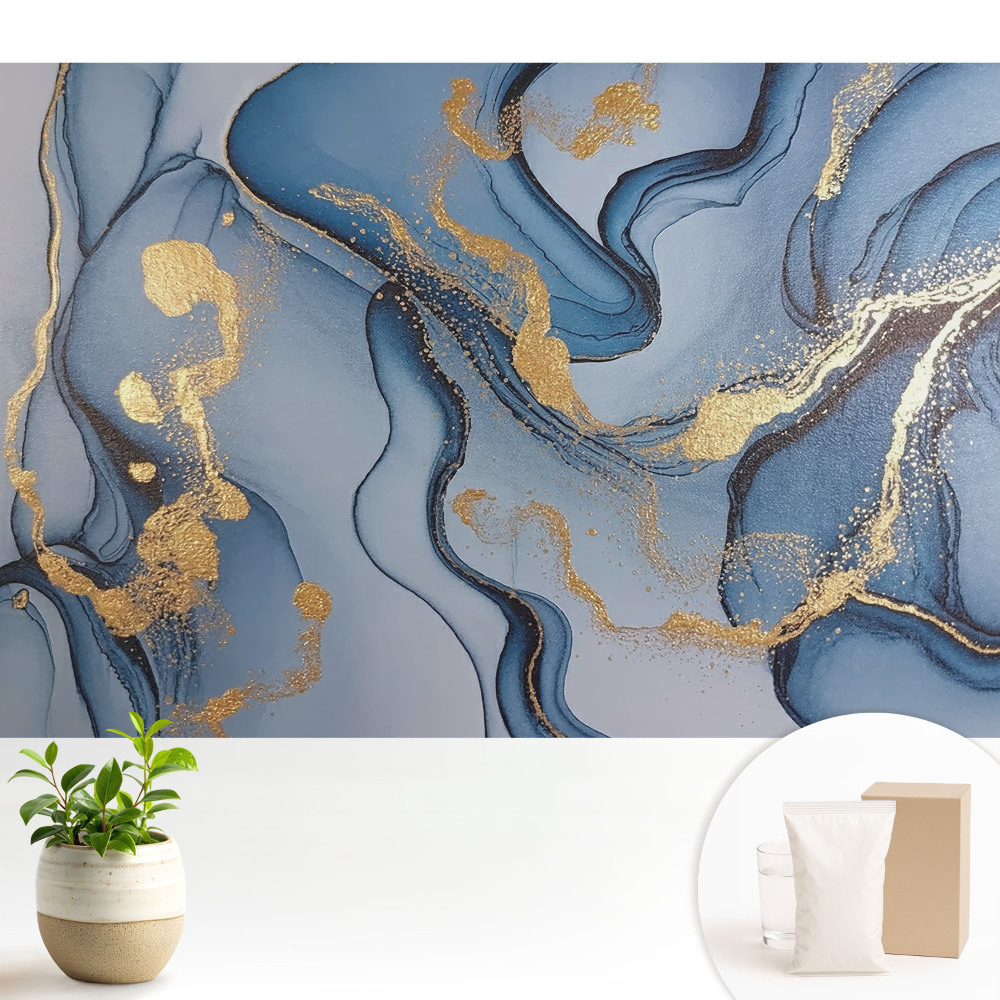 Tapeta do obývačky Abstrakcia plná elegancie a harmónie