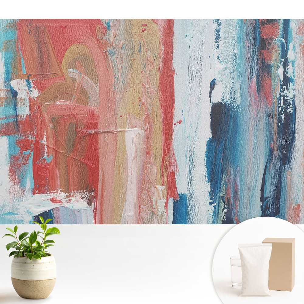 Tapeta na stenu Abstraktné vyjadrenie farieb