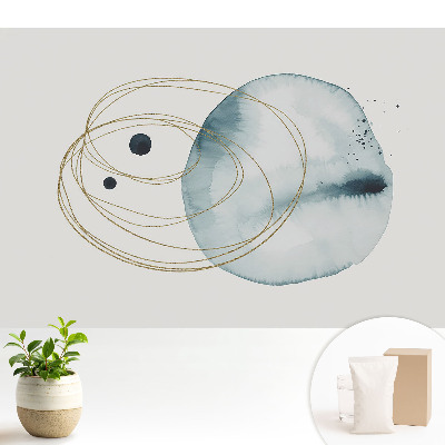 Tapeta na stenu s jemnou abstrakciou pre moderný a harmonický interiér