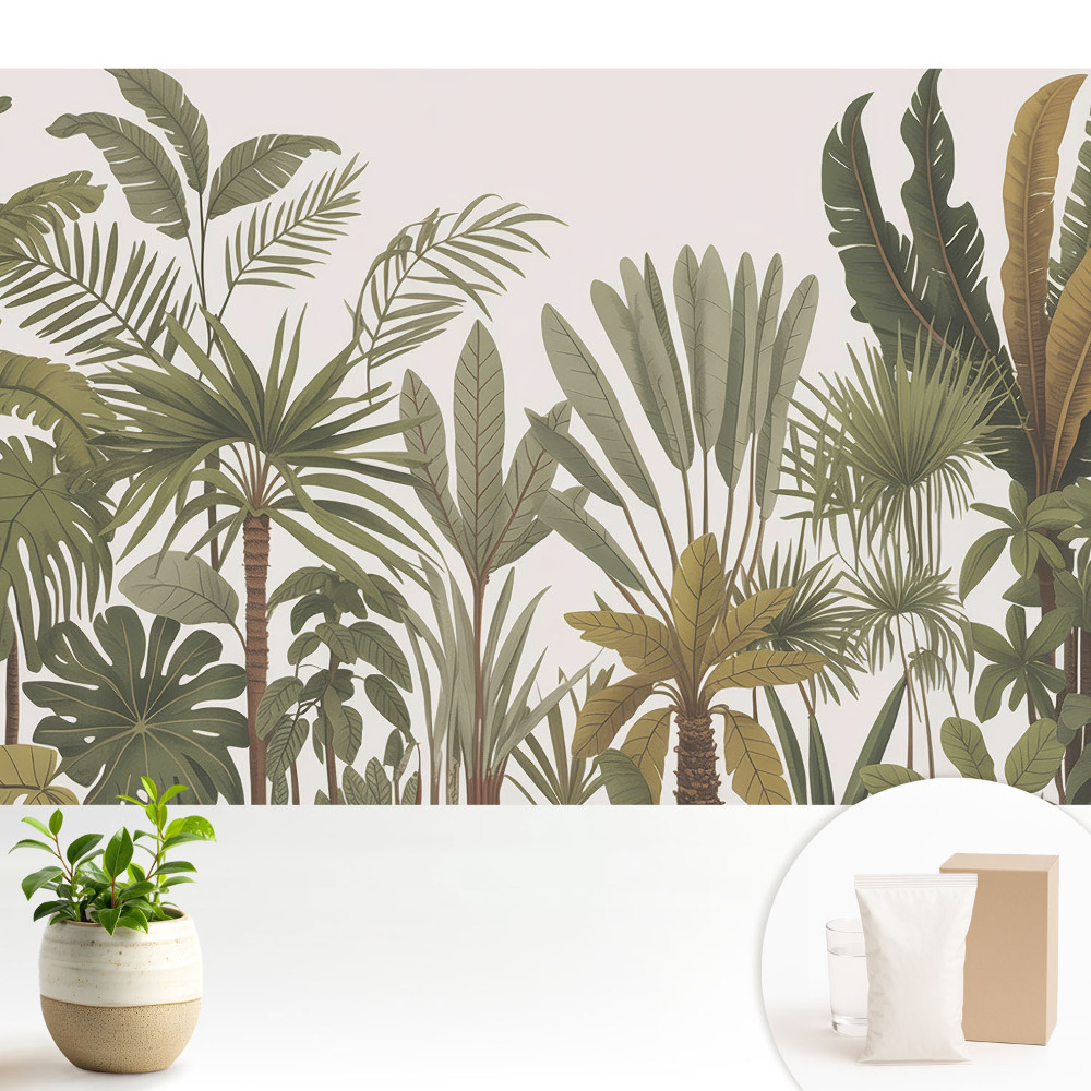 Tapeta na stenu Tropická vegetácia plná harmónie