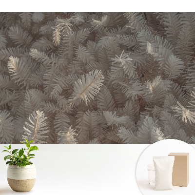 Tapeta na stenu Námraza na rastlinách a jemná žiara