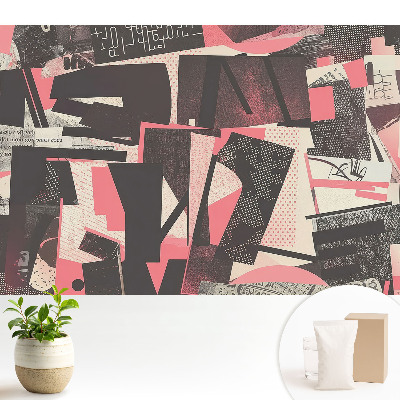 Tapeta do obývačky s abstraktným vzorom mieniacich sa farieb a textúr