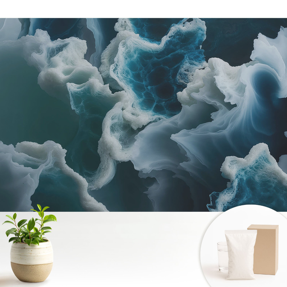 Tapeta Modré vlny mora