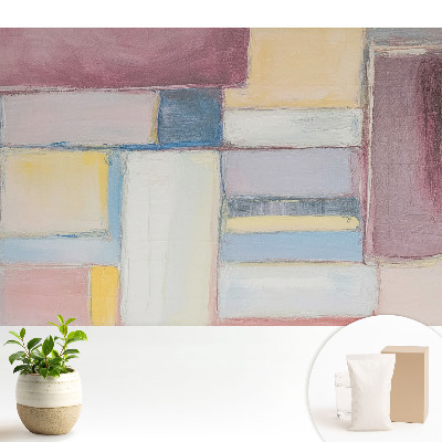 Tapeta na stenu Farebné obdĺžniky, harmónia modernity