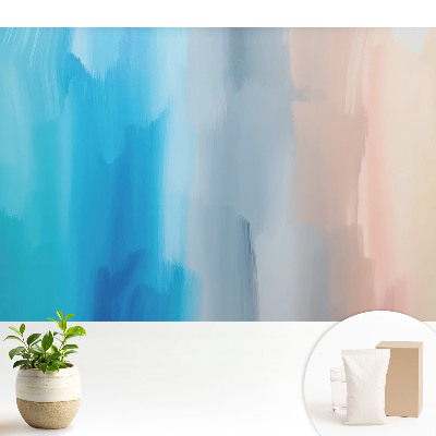 Tapeta do obývačky Pastelové rozmazanie prechodu