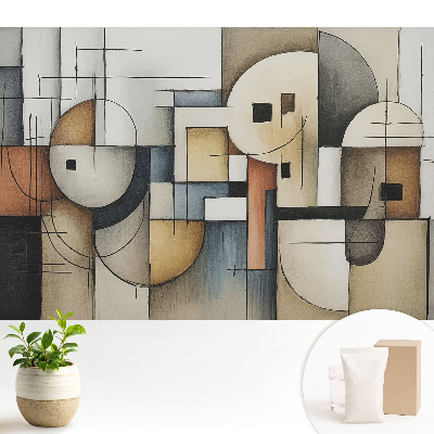 Luxusná tapeta Abstraktné geometrické tvary