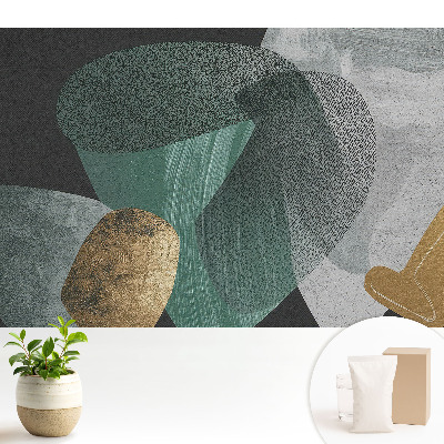 Tapeta do obývačky Geometrické tvary, moderné a minimalistické